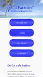 Mobile Screenshot of paradieslaw.com